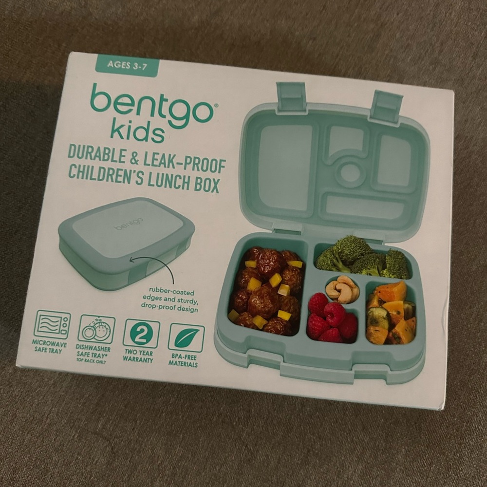 bentgo kids durable & leak proof children’s lunch box